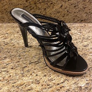 White House Black Market Black Patent Heels